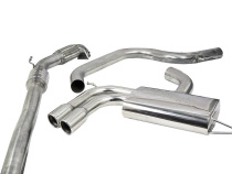 Seat Leon Cupra 2.0 FSI 240PS (1P-Mk2) 06-12 Turboback-sportavgassystem (Med Sportkatalysator & Ej Ljuddämpat) Cobra Sport